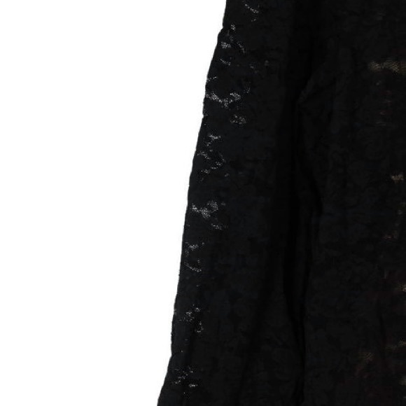 Emma James by Liz Claiborne Lace Top Blouse Long Sleeve - Picture 3 of 6